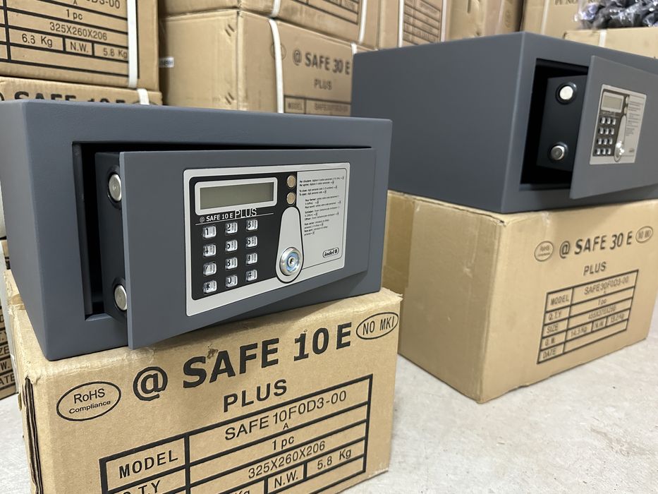 Seifuri noi antiefracție / cod numeric + cheie electronică