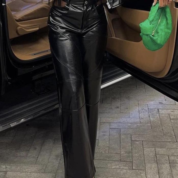 Кожени Панталони Zara/Pull&Bear