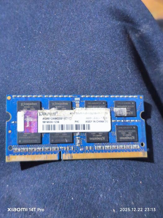 Рам памет за лаптоп ddr3 Kingston и Samsung
