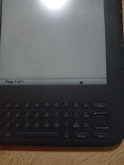 Kindle generația 3 cu wi-fi