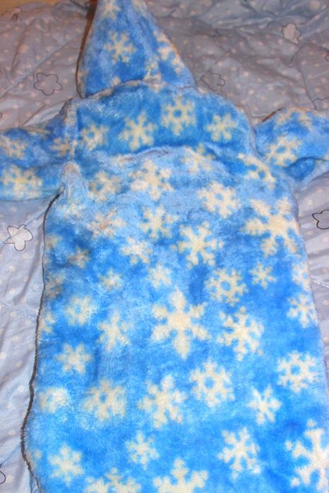 Комбинезон конверт меховой