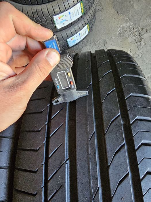 4 anvelope vara 245 45 19 Continental 7mm