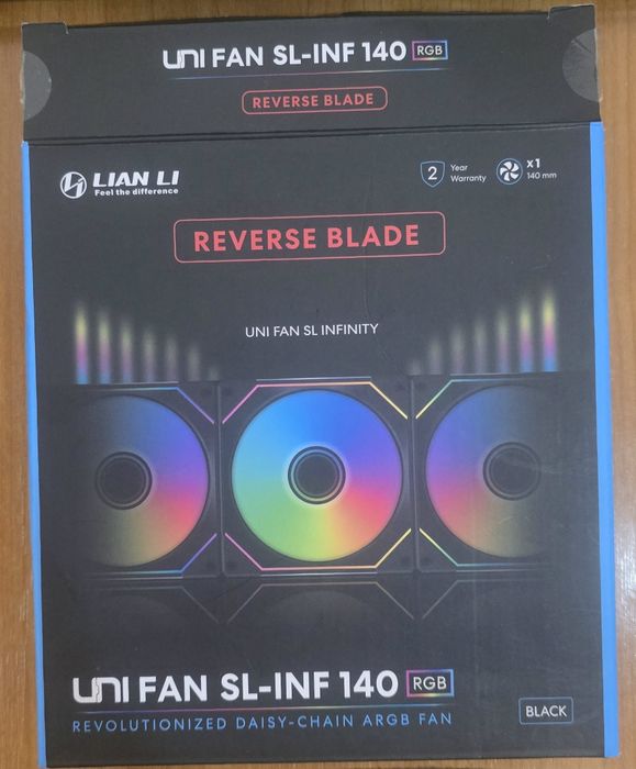 3x Ventilatoare Lian Li Uni fan 140mm
