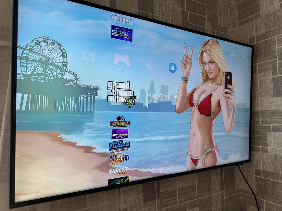 Продам прошитую PlayStation 3 Super Slim 20 игр