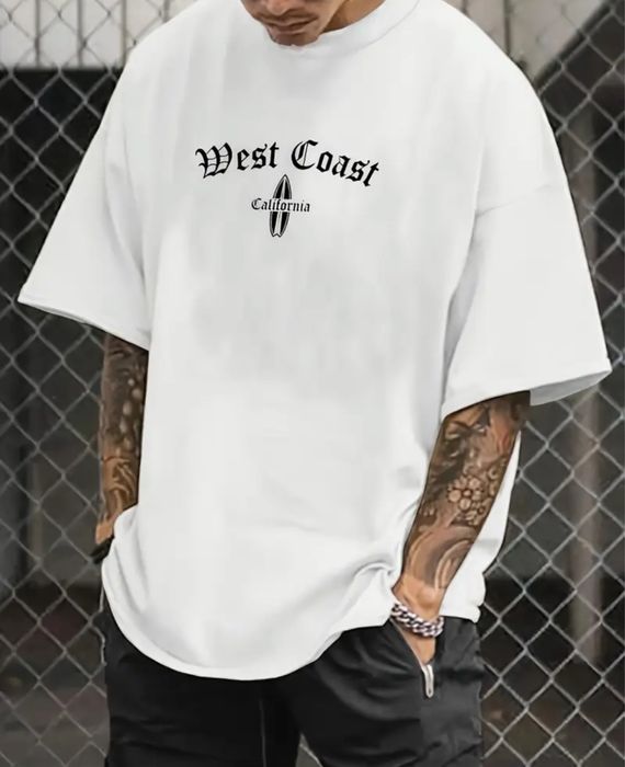 Мъжка тениска овързайз