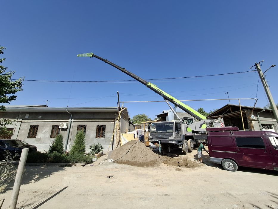 Услуга автокран кран хизмати 50тон Kran hizmati xizmati avtokran манип