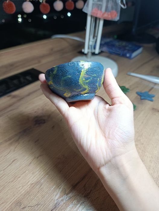 Мини миска из глины