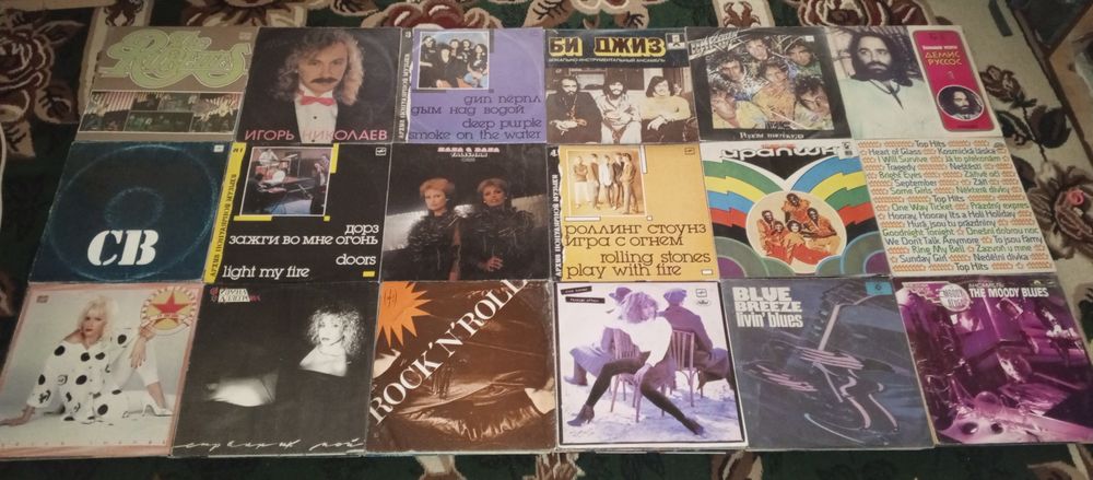 Мировые виниловые пластинки