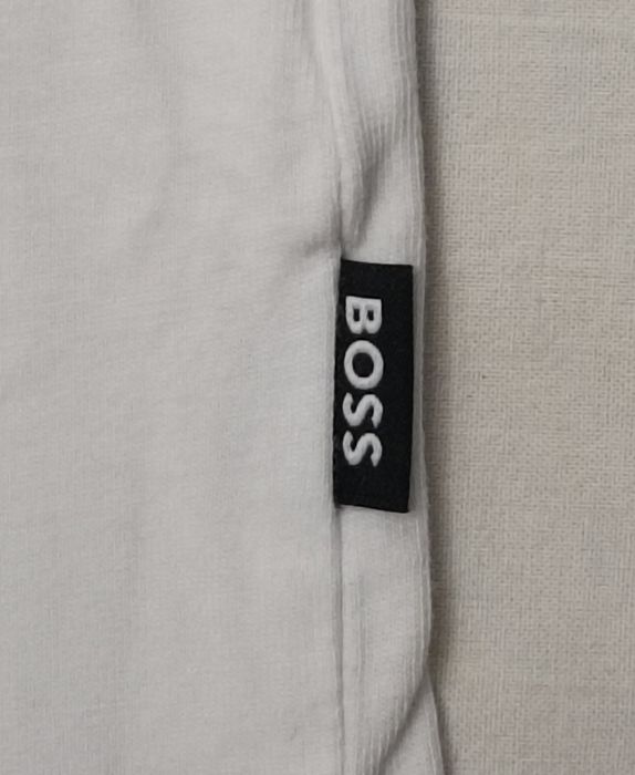 Hugo Boss Tee оригинална тениска XL Бос бяла памучна фланелка