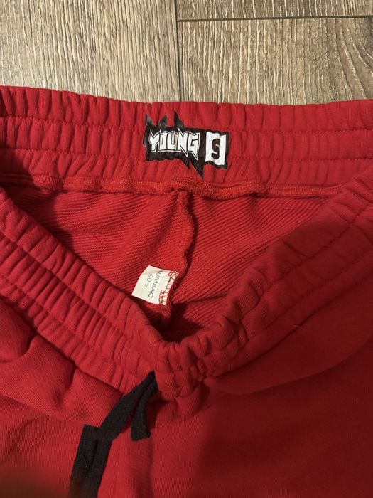 Pantaloni Young Rich White