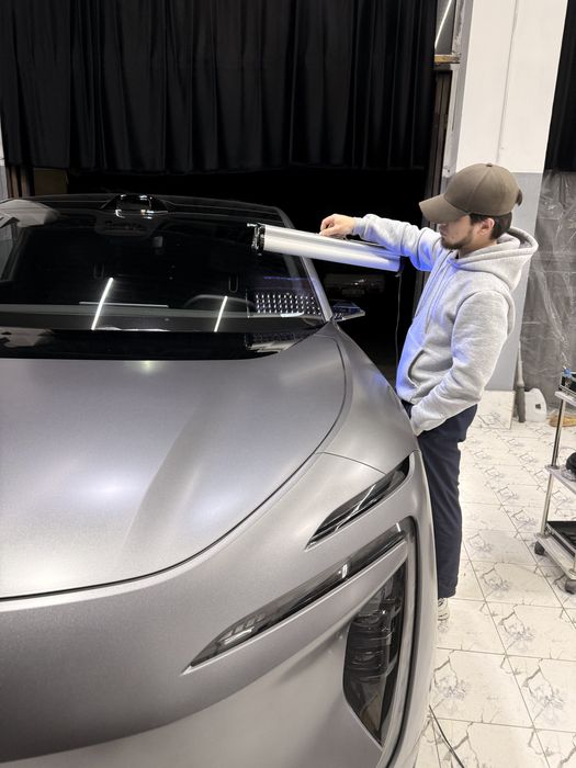 Ремонт лобового стекла, авто скол, трещина, полировка