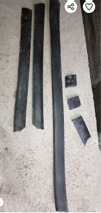 Спойлер молдинги на Ауди 80 в4