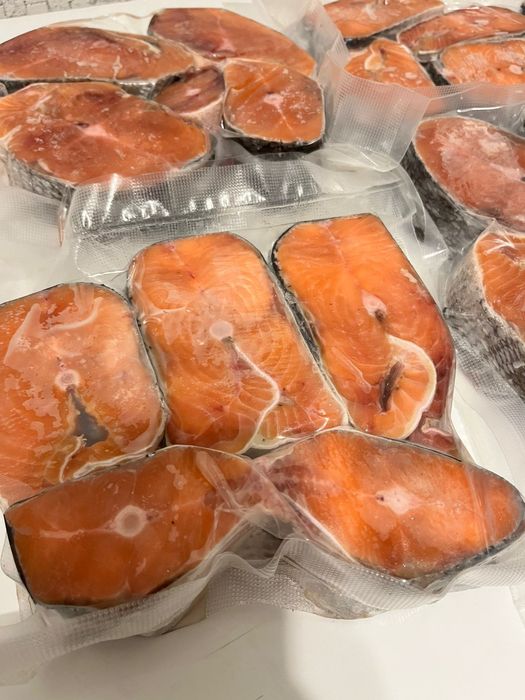 Продам стейки рыбы (кета)