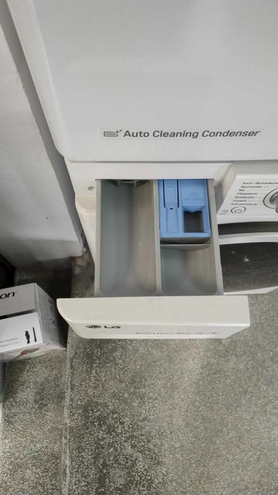 *ПРОМО* Комплкет А+++ Пералня 9 кг и Сушилня 8 кг-Термопомпа LG-ЛГ