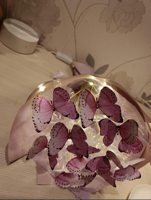 Милый Букет с Бабочками.