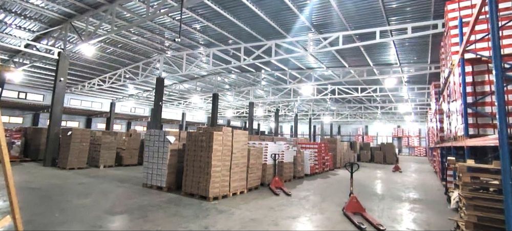 Помещения под склад 2500 кв.м с эстакадой