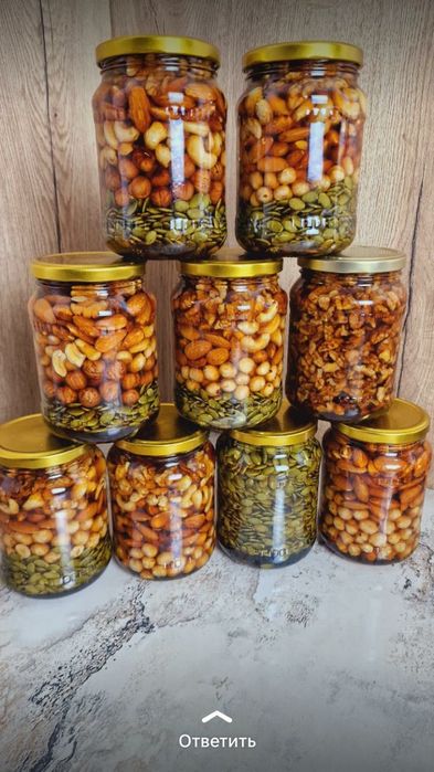 Сочетание меда и сухофруктов