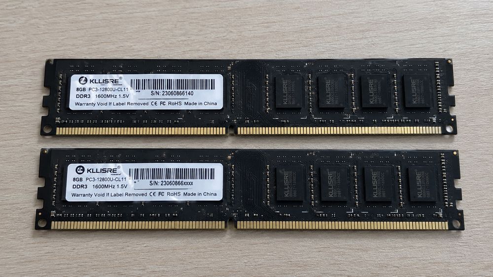 DDR3 8GB ОЗУ на пк