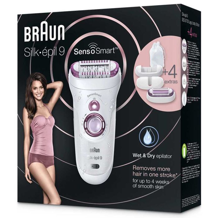 Эпилятор Braun Silk-epil 9 SensoSmart 9/700 с доставкой и гарантией!