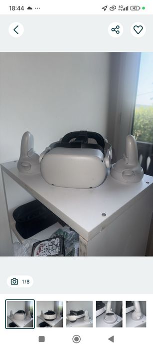 Set metaquest 2 joystick plus ochelari