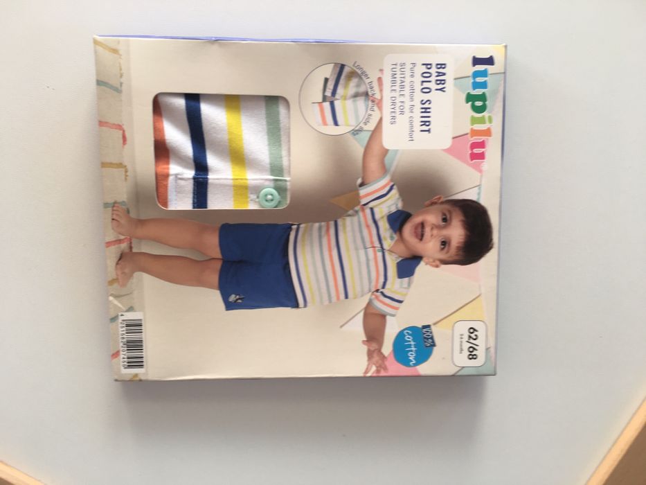 Ново  лот бебешки дрехи за момче 2-6м