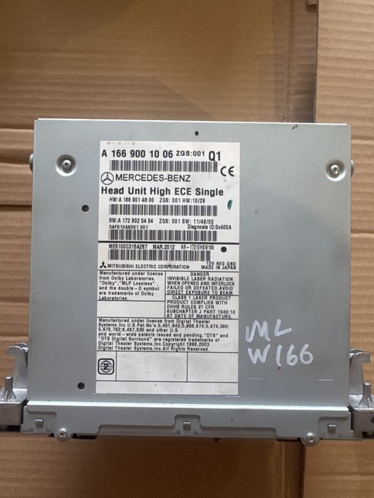 Unitate Navigatie CD Mercedes ML/GLE Cod A1669001006