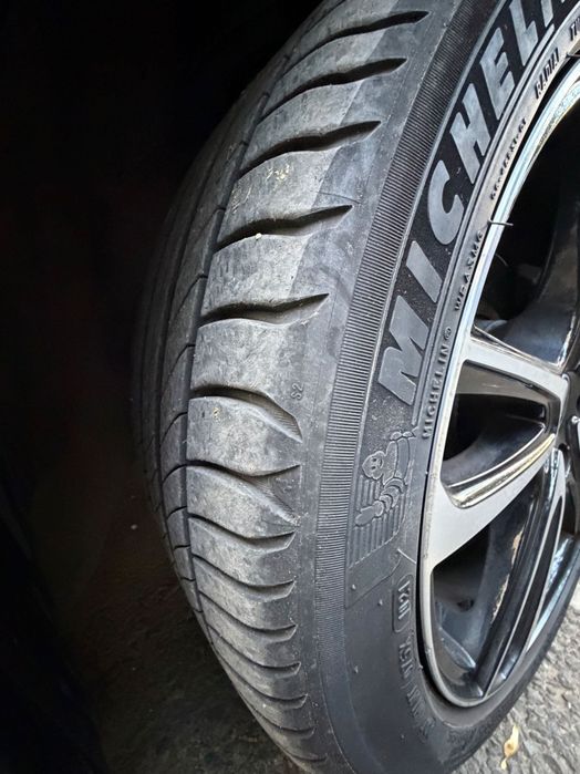 Set 4 anvelope Michelin + 4 jante aliaj GMP Italia 18 Inch