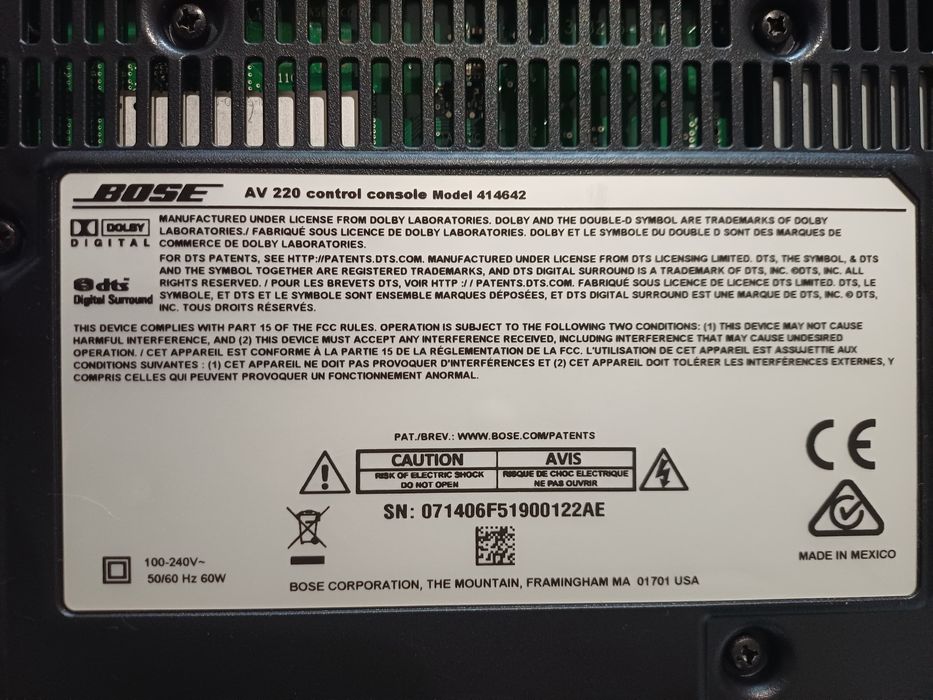 Bose SoundTouch 220 / Whirlees / Wi-Fi