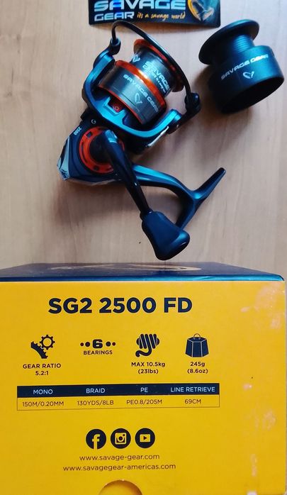 Спиннинг с катушкой