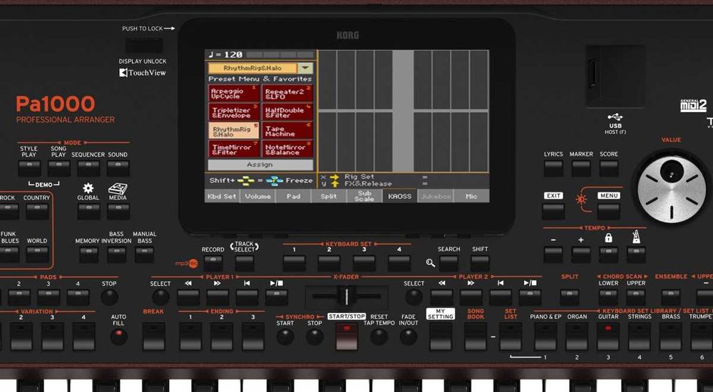 KORG PA 1000 в гаранция