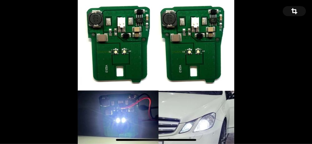 Дневни лед светлини за Мерцедес