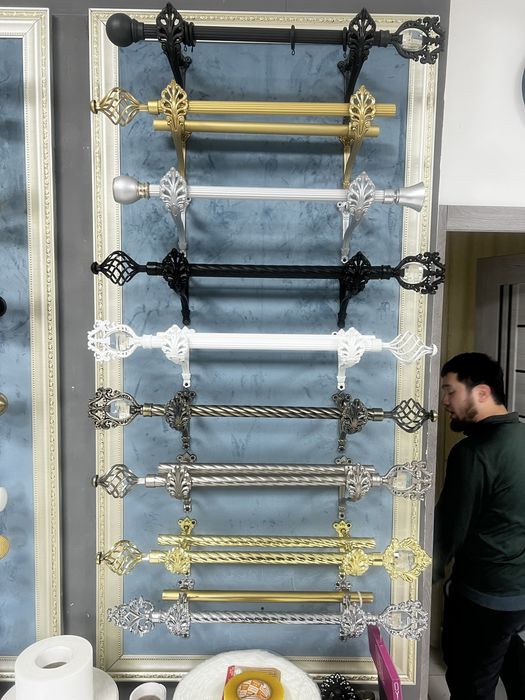 Карниз и установка доставка