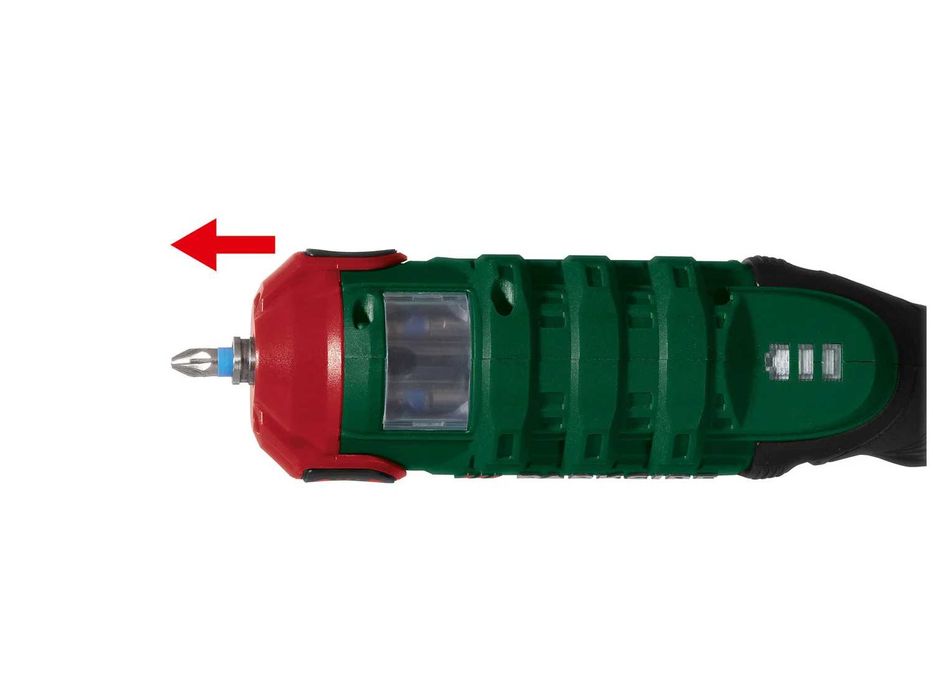 Parkside Rapidfire 2.2, 4V акумулаторна отвертка,с комплект битове