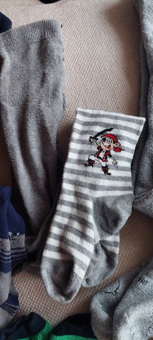 Зимни нови чорапи, ски чорапи, чорапогащници 4-6 г./110-116 см, 27-30н