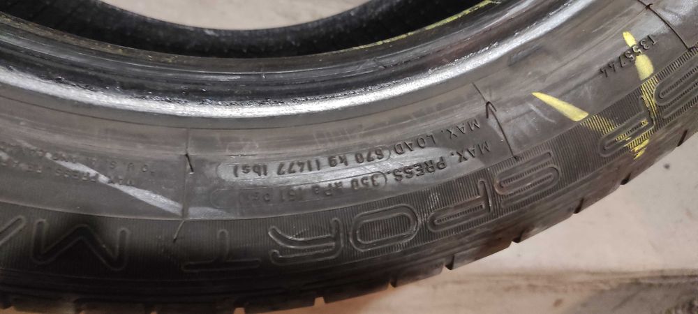 летни гуми DUNLOP 225 50 17 run flat