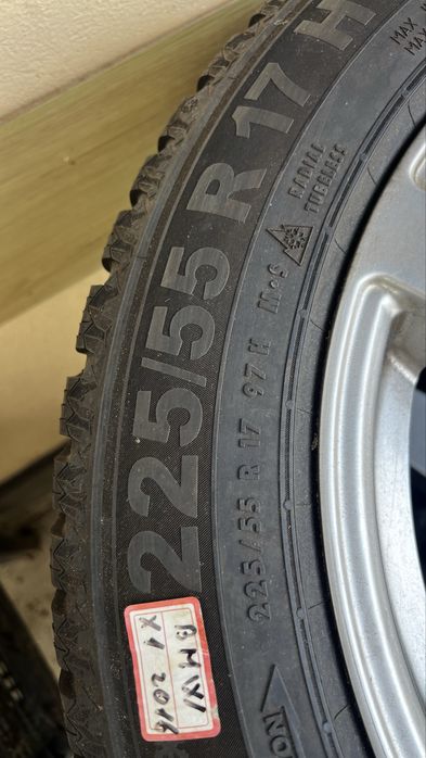 Jante BMW 17” cauciucuri allseason Semperit 225 55 17