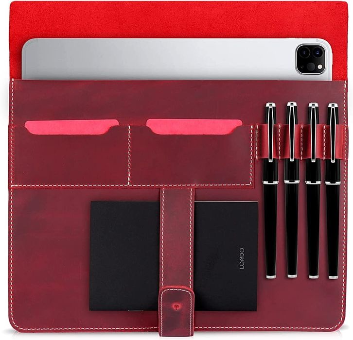 Husă LONDO din piele naturală pentru tabletă  cu organizator