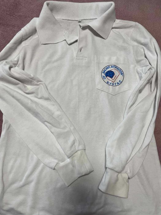 Тениска с къс и дълъг ръкав с лого "Васил Априлов" гр. Бургас