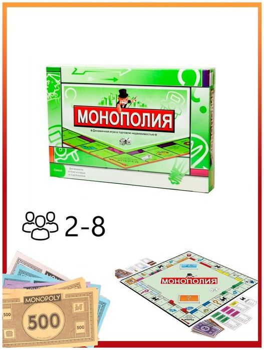 Настольная игра Монополия классическая
