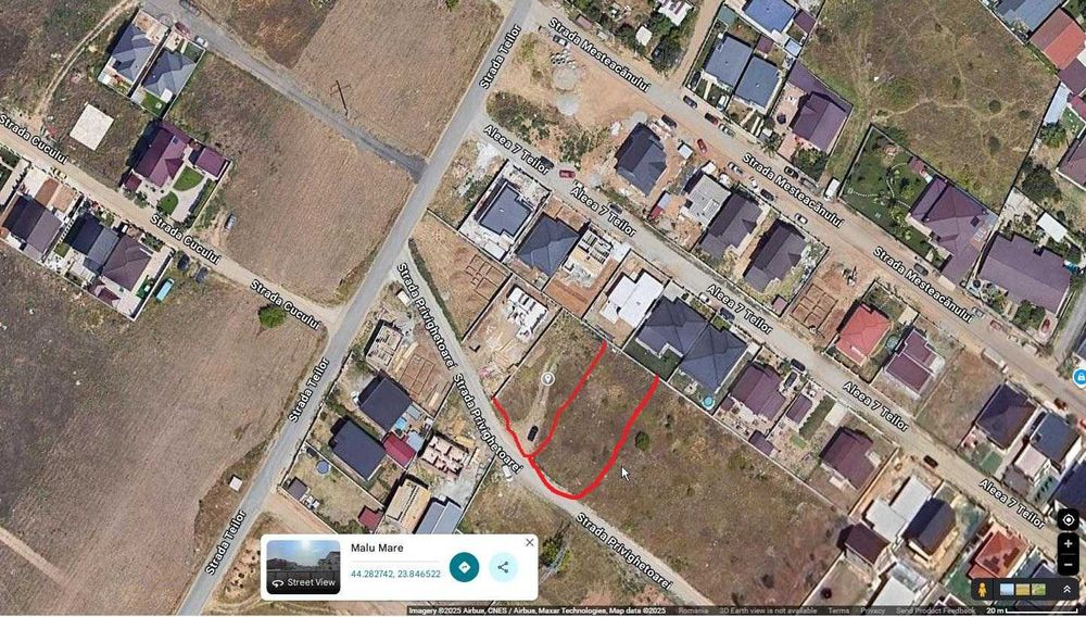 Teren intravilan spate Selgros Craiova