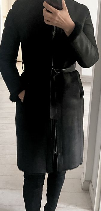 Cojoc/haina de blana (reversibil) Massimo Dutti