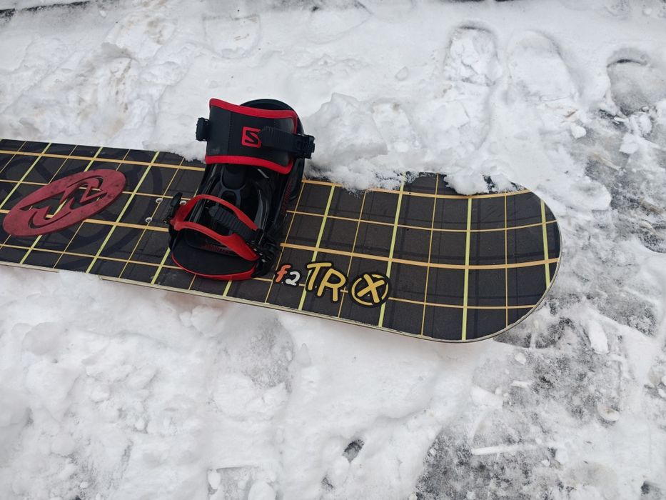 Placa snowboard f2 cu Legături Solomon pact Unite