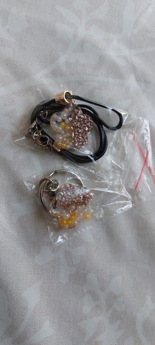 Комплект-кулон+брелок для ключей