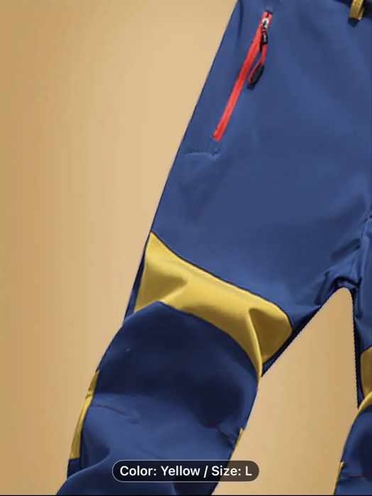 Pantaloni sport elastici noi flausati L