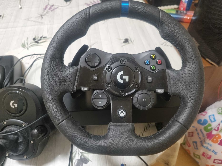 Logitech G923 + Shifter | Почти нови | Гаранция | Преглед и тест