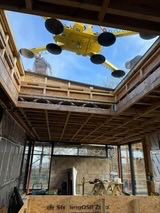 Fereastră de acoperiș fără cadru cu triplu vitraj 150 x 250 cm