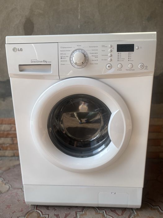 LG 6 кг. Инверторный мотор!