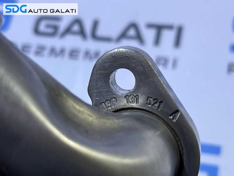 Teava Conducta Gaze EGR Seat Leon 1P 2.0 TDI CFHC CFJA 2011 - 2013 Cod 03P131521A [M6165]