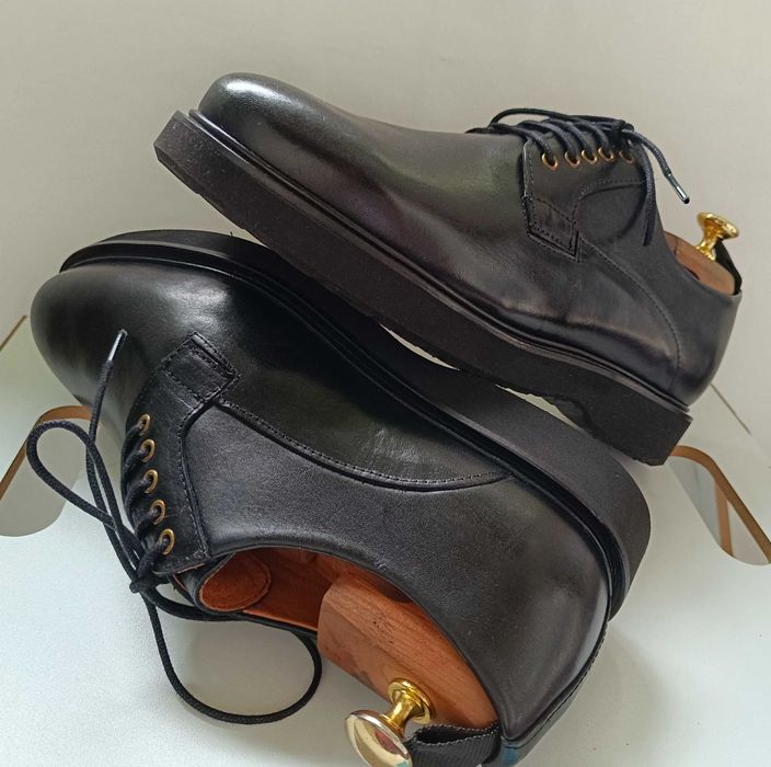 Pantofi derby 42 41.5 41 premium Shoe The Bear NOI piele naturala moal