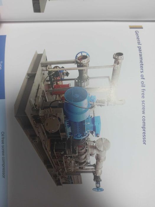 Винтовой компрессор для газа